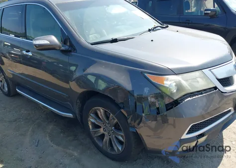 2011 Acura Mdx Advance Package from USA, damaged, VIN 2HNYD2H77BH533881